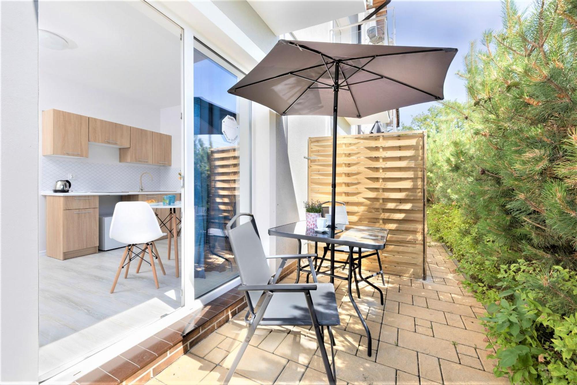 Apartamenty Przy Plazy, Ogrod - Grzybowo-Kolobrzeg - Nadmorska 26 Grzybowo  Dış mekan fotoğraf
